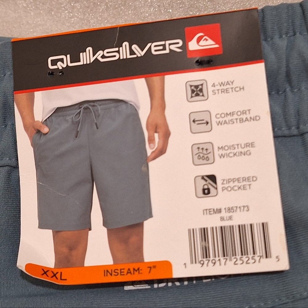 Quiksilver Blue Shorts - Picture 3 of 4